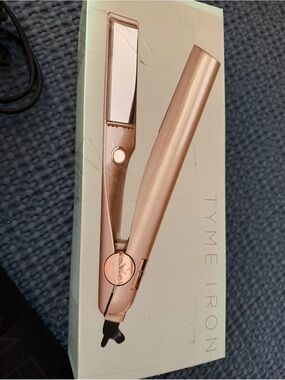 TYME Rose Gold Hair Straightener